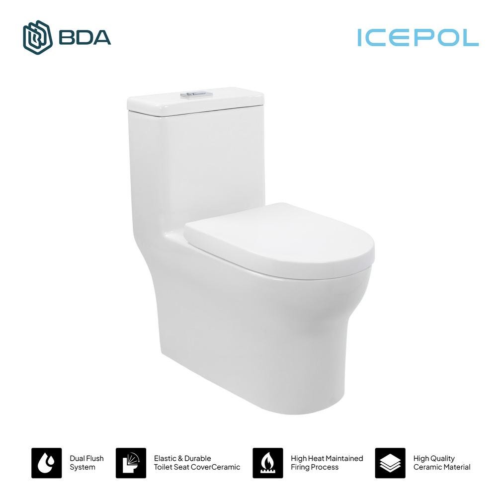 NEW Icepol Closet Duduk Kloset Duduk Toilet Duduk IC 8083