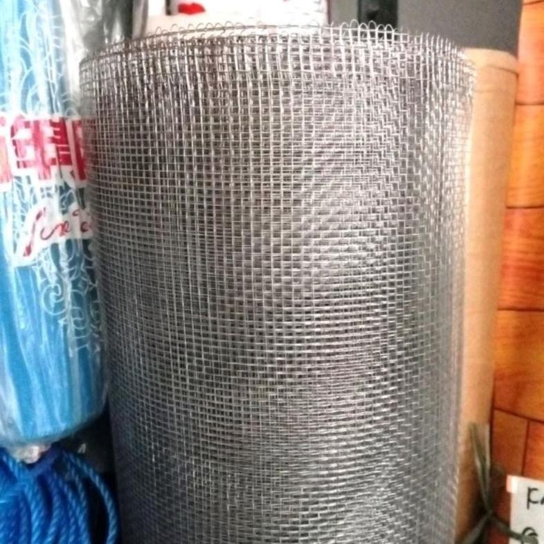 NEW Kawat Ayakan Pasir Ram Galvanis Ayakan Pasir Halus Galvanis Putih 5x5 6x6 8x8