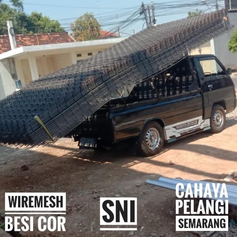 NEW Wiremesh M8 Wermes Besi Cor Dak Beton 8mm Ulir - SNI