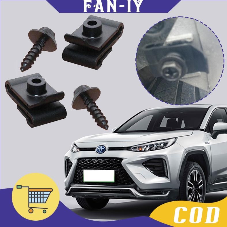 NEW YALIN 5Pcs Baut Fender Mobil / 5Pcs Klip Bumper / Klip Spakbor Toyota / Klip Lapisan Fender