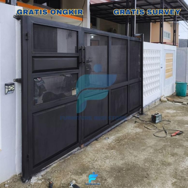 NEW Pagar Rumah Minimalis Modern/ Pagar Rumah Minimalis Modern Besi/ Pagar Besi Per Meter