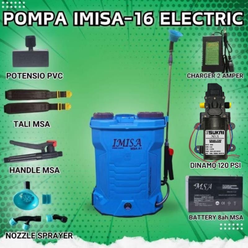 Sprayer Elektrik 16 Liter 120Psi  Semprotan Hama Sprayer Disinfektan Hama Bisa Elektrik