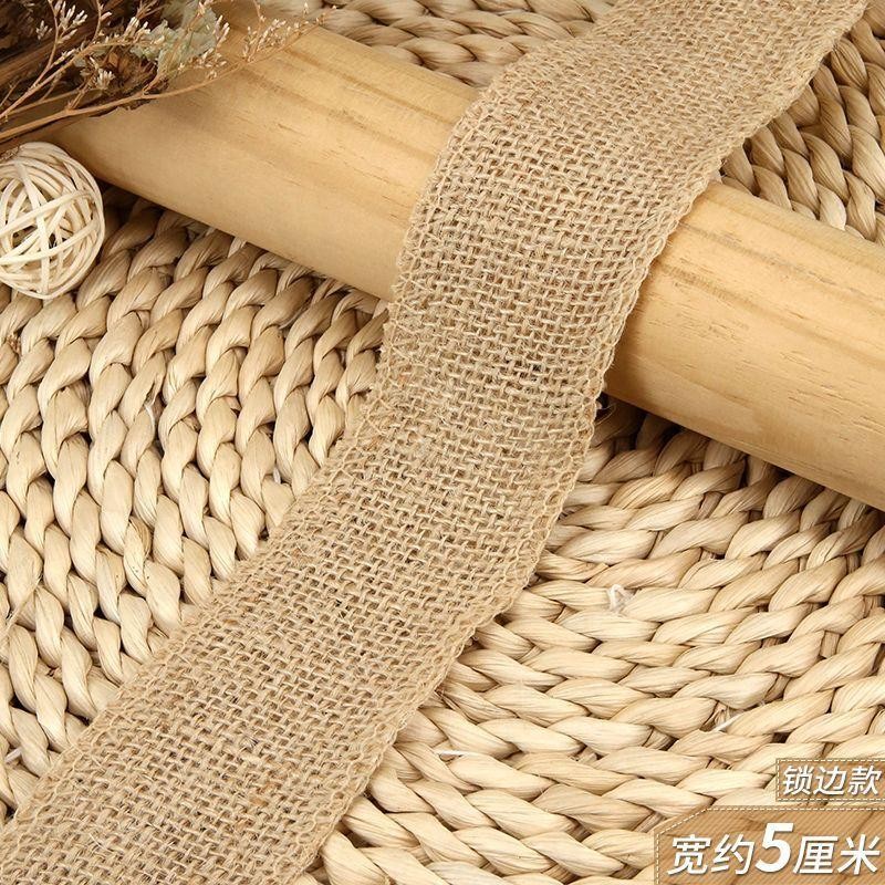 

10M Pita Goni Anyam Pita Goni Roll Jute Ribbon Burlap Decoration Hessian Burlap Pita Tali Goni