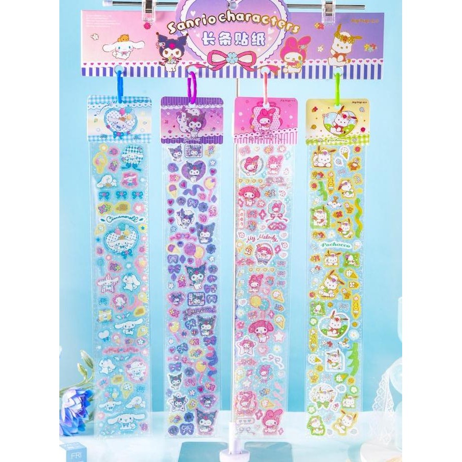 

New Stock 2025 !!! Joytop Sanrio Stiker Flower And Everything Kuromi Cinnamonroll Melody Jt-000327 [Creativ]