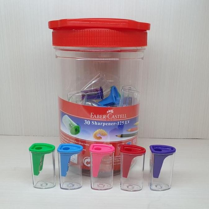 

Ready Stock !!! Faber Castell Faber-Castell Serutan Sleper Tangan Sharpener 125 Lv (1 Pcs)
