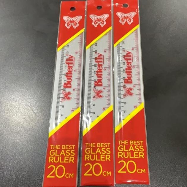 

Terlengkap !!! Butterfly Penggaris Plastik 20 Cm Plastic Ruler