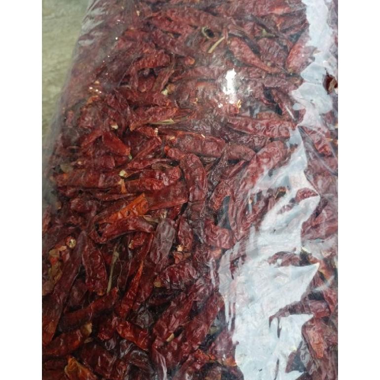 

Inovasi Ready Kemasan ( 1.Kg ) Cabe Rawit Teja Kering Imfor Kulitas Super Pedas Cocok Untuk Bumbu Seblak