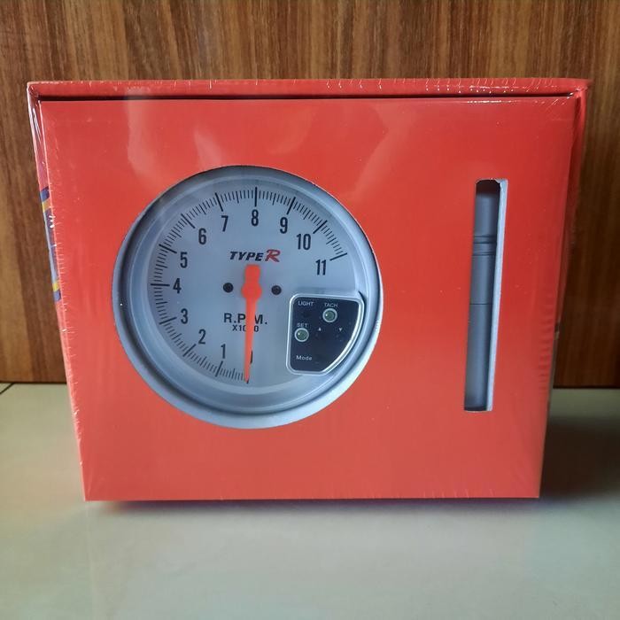 Tachometer Rpm Mobil Type R 5 Inch Universal Original Dan Terpercaya