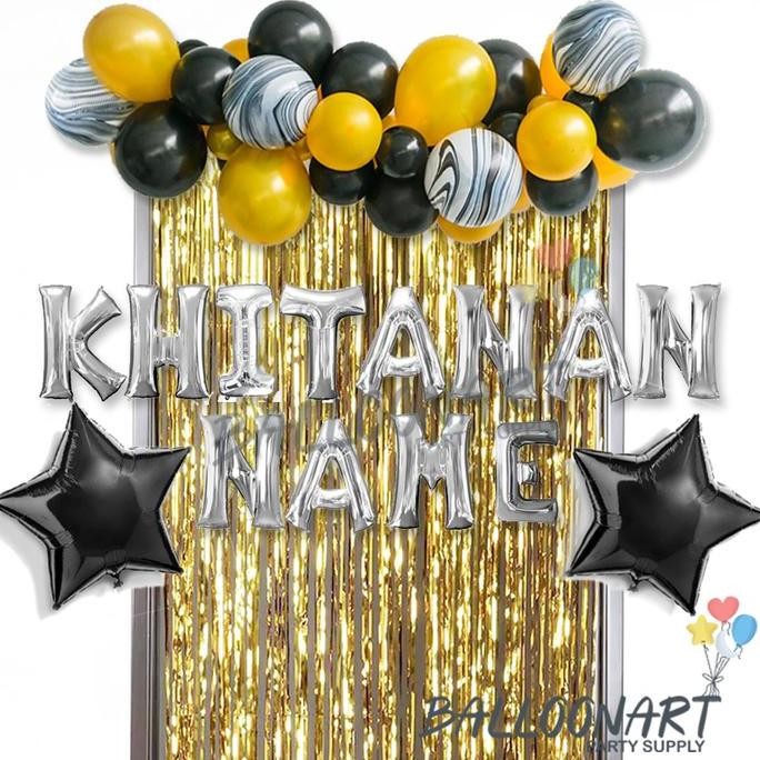 KHITANAN GARLAND SIMPLE DEKORASI SET/DEKORASI KHITANAN ANAK/BALON KHITANAN MURAH