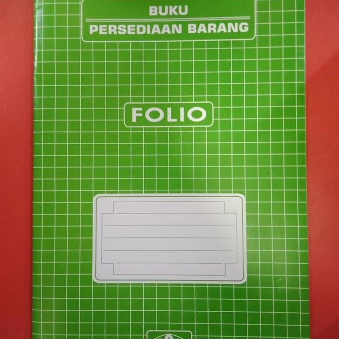 

Buku Persediaan Barang Folio (1pack/10Pcs) Paper Stationery