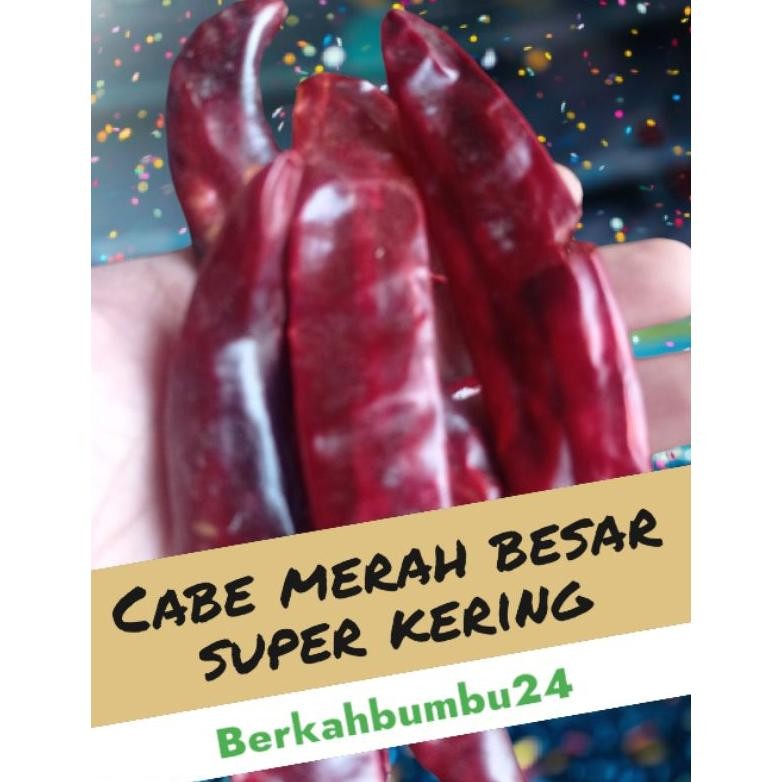 

Satisfaction 1Kg Cabe Merah Besar Kering Kulitas Bagus