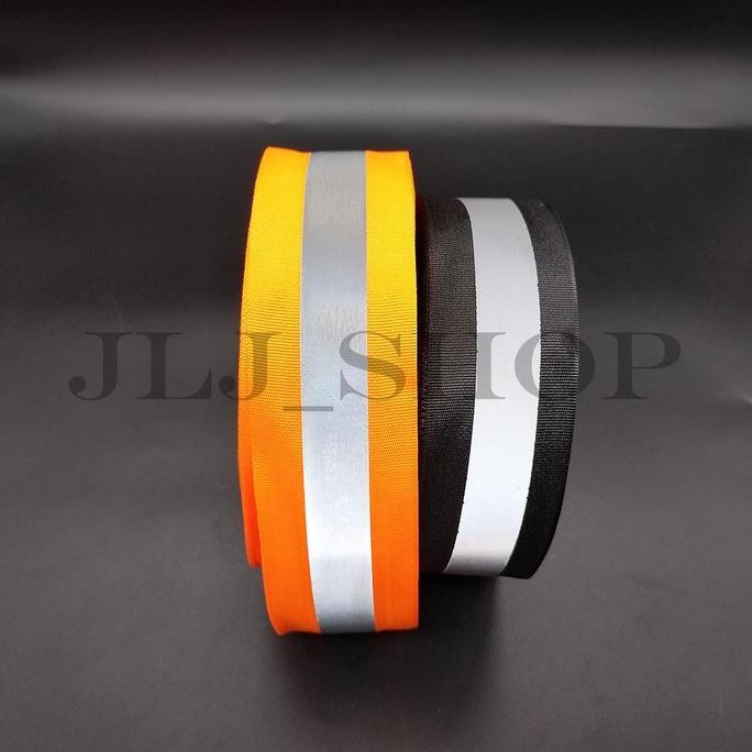 Pita Scotlight / Relfektor Kombinasi 5 Cm (kain 5cmx2cm)