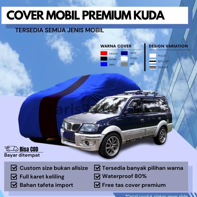 Premium Sarung Mobil Kuda Cover Penutup Mantel Mobil Kuda Grandia