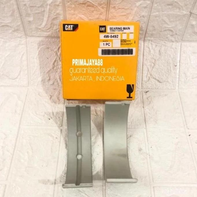 4W-5492 Main Duduk 3406 3408 3412 Bearing Cranksshaft 317-8766 Harga Bersahabat