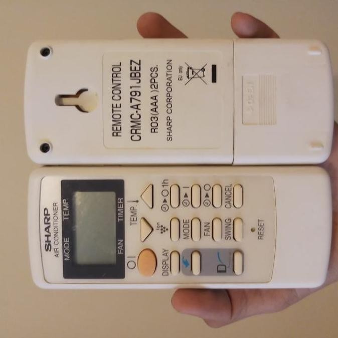 REMOTE AC SHARP CRMC - A791 ORIGINAL