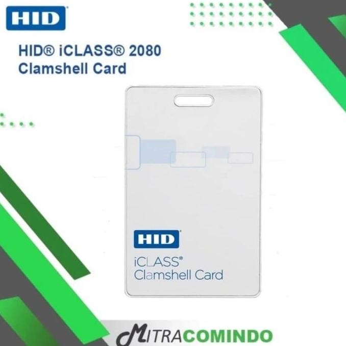

KARTU AKSES HID ICLASS 2080 CLAMSHELL SMART CARD