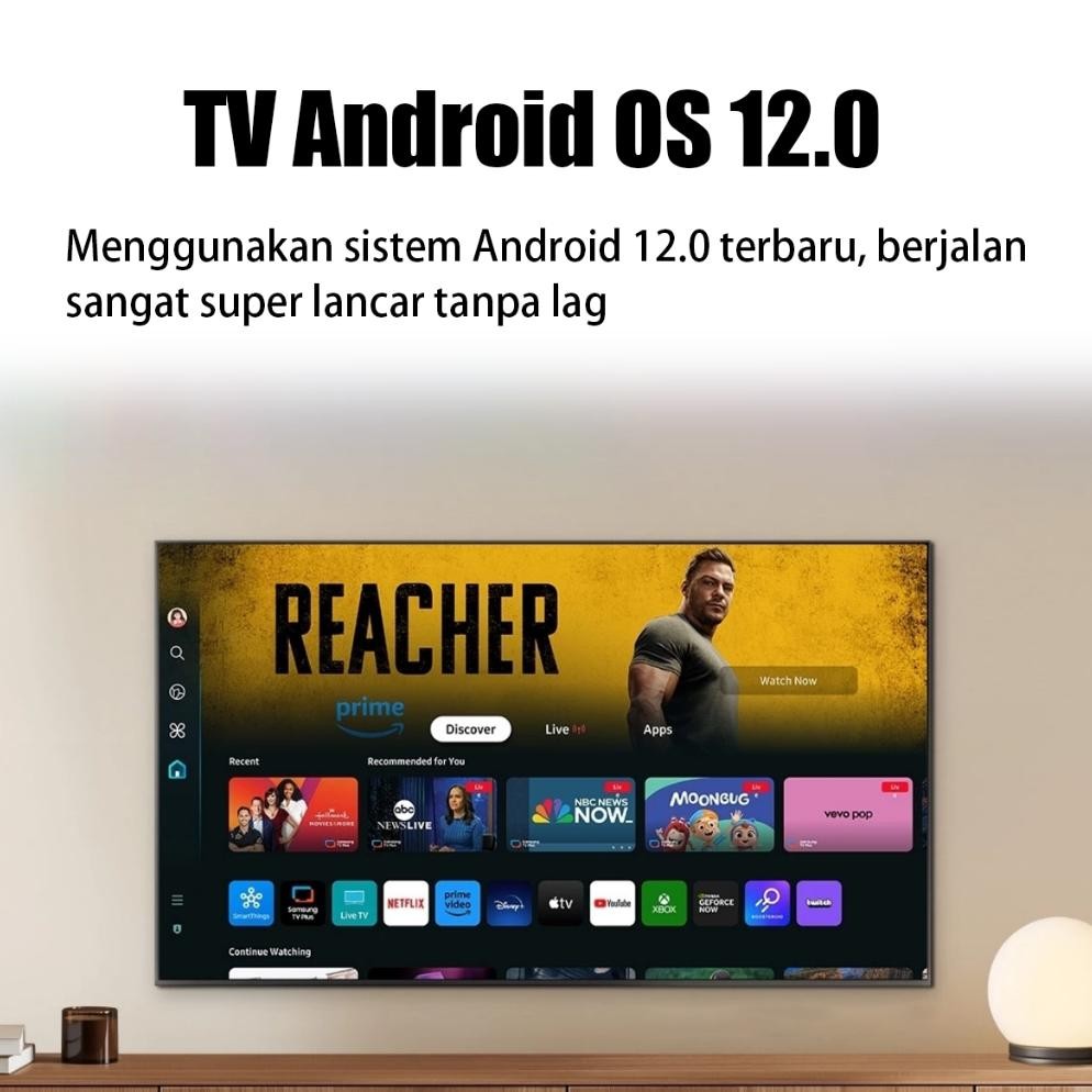 Terkini Smart TV 24/25/27/30/32 Inch TV Android 32 Inch Full HD 1080P TV LED Digital Televisi- Andro