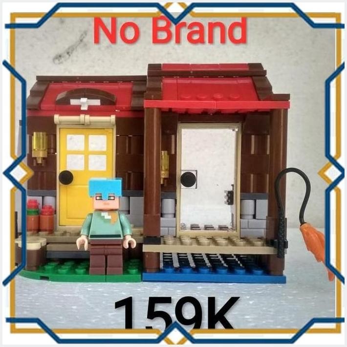 [BIM] MAINAN BRICKS RUMAH BEDA LEGO CREATOR OUTBON CABIN