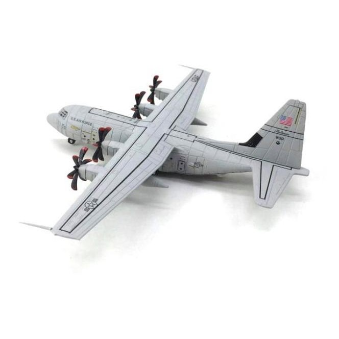 Diecast Pesawat Super Hercules C-130J Usaf Scale 1/200