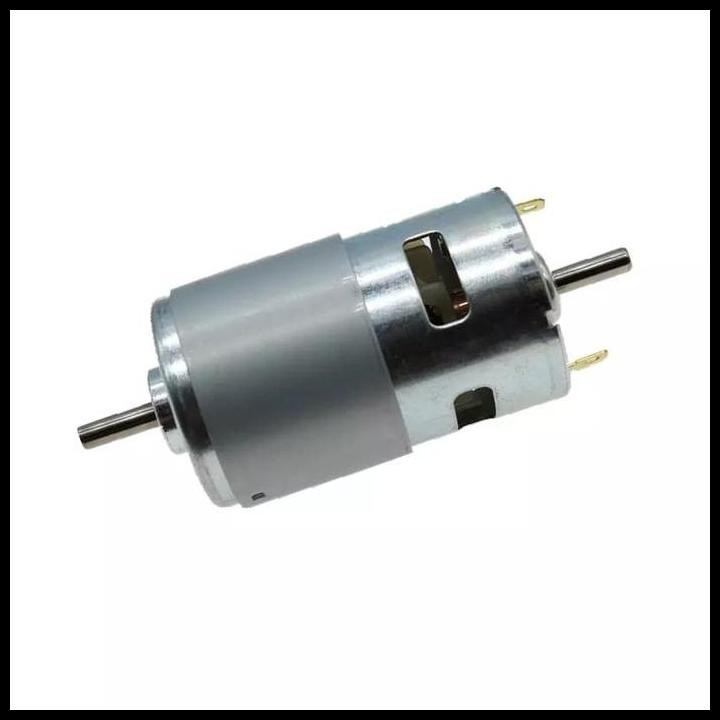 Terlaris Dinamo Motor 775 Dc 12V-36V 180W 11000-15000 Rpm Double Shaft High Spe Good Quality
