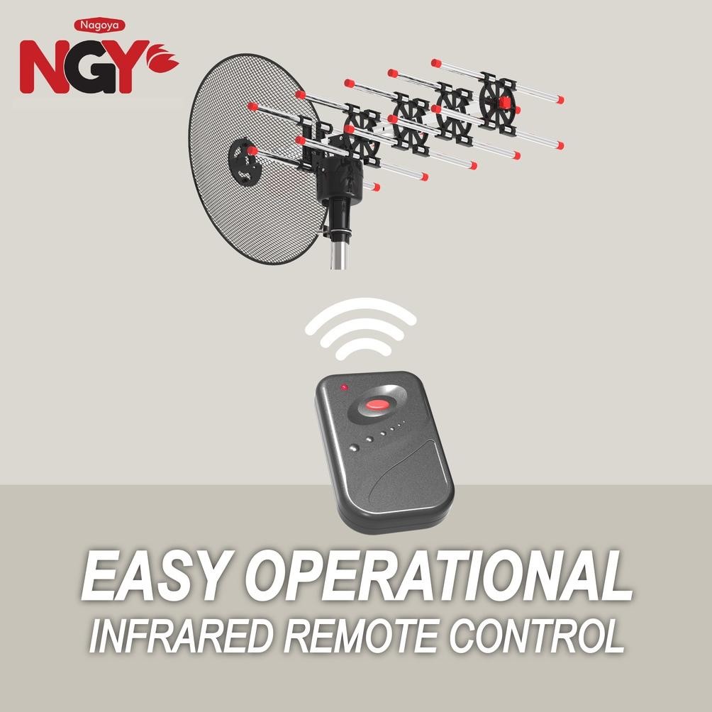 NAGOYA Antena TV Remote / Antenna TV Remot Digital Analog 880 | NAGOYA