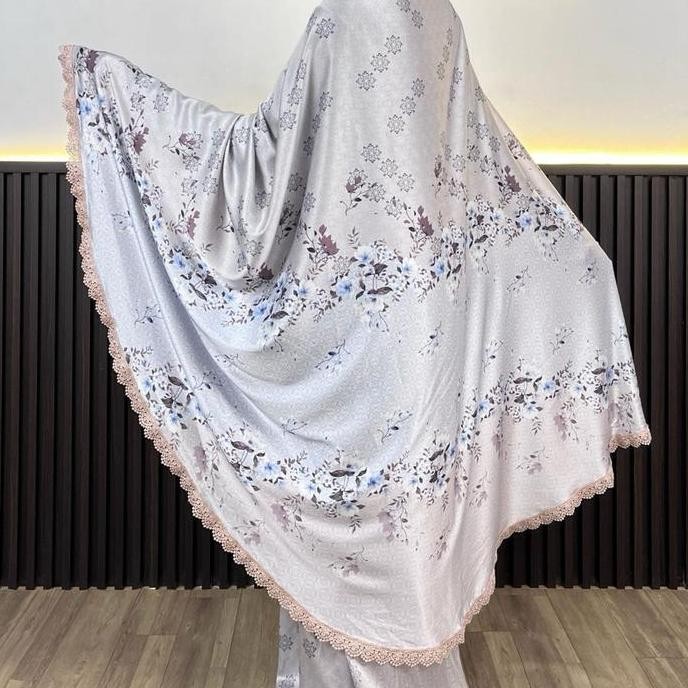 new MUKENA SILK MOTIF | MUKENA SILK PRINTING | BAHAN SILK PREMIUM murah