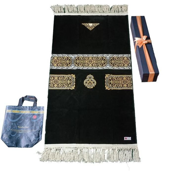 new SAJADAH KISWAH KABAH ALMINWAL ORIGINAL SAUDI ARABIA / SAJADAH PREMIUM murah