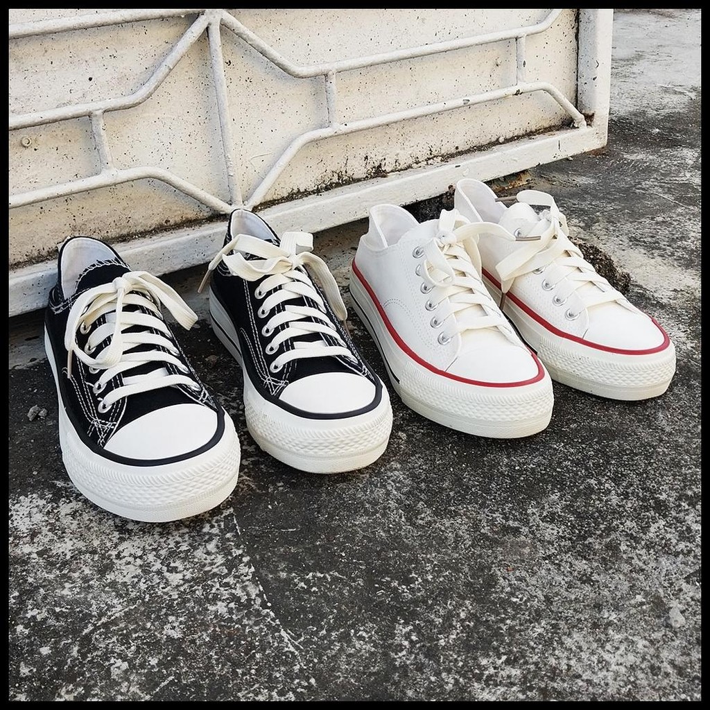 CYS SEPATU SNEAKERS WANITA KOREA CASUAL TALI FASHION SEPATU CEWEK SPORT WOMEN SHOES / SPT-45