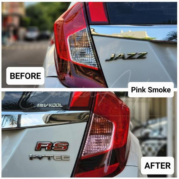 Stiker Sticker Lampu Belakang Tail Light Aksesoris Honda Jazz GK5 murah