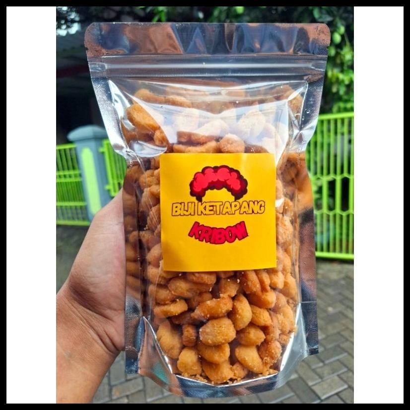 

BIJI KETAPANG 1 KG SUPER RENYAH - CEMILAN BIJI KETAPANG KRIBOW NIKMAT RENYAH