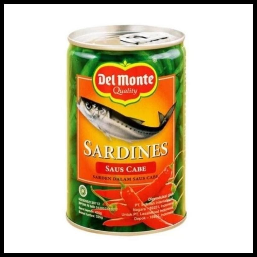 

DEL MONTE SARDEN SAUS CABE 425 GR