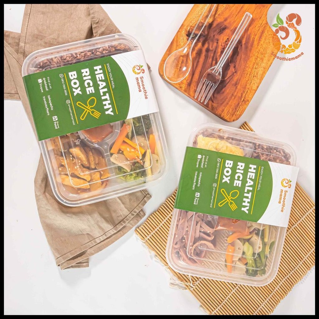 

NASI BOX HEALTHY BOX CATERING DIET BOX BANYAK RASA HEALTHY RICE BOX PORSI BANYAK SMOOTHIEMAMA BEST SELLER ! MAKANAN SEHAT RENDAH KALORI NASI BOX NASI CATERING DIET NASI MERAH