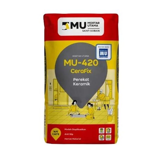 MU420 - Mortar Utama MU 420 Perekat Keramik Diskon