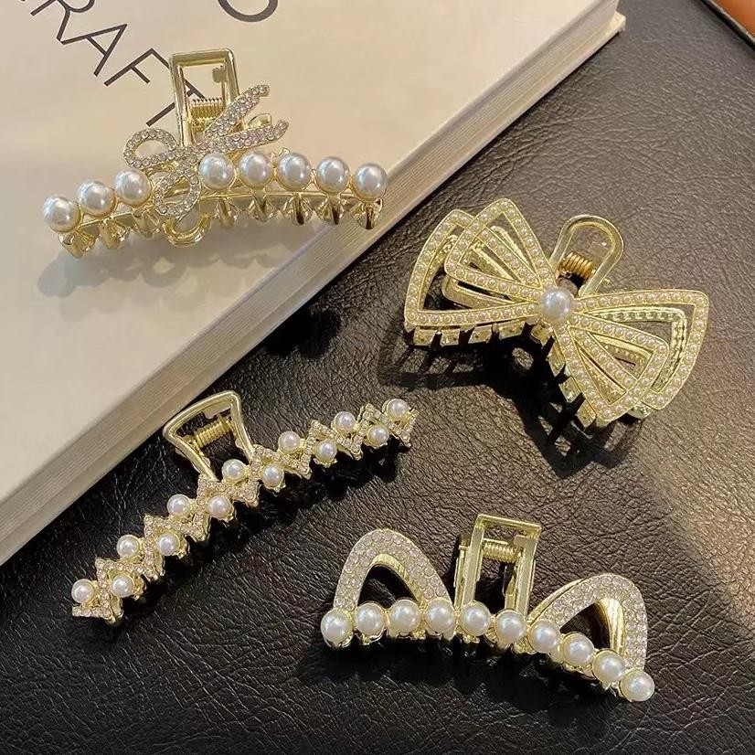 Jepit Rambut Wanita Jedai Mutiara Gaya Jepitan Mutiara Wanita Murah Jedai Besi Wanita