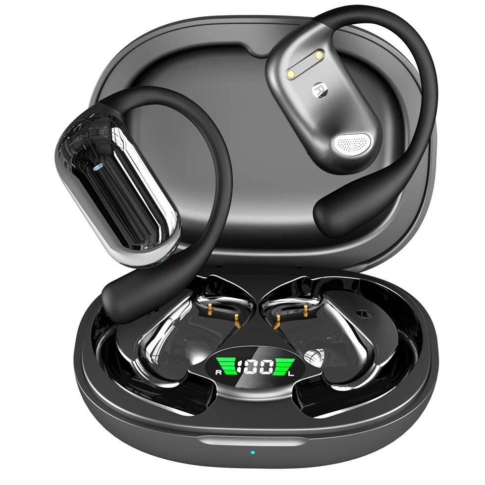 

3-in-1 AI Translator Earbuds Global Bluetooth 5.3 ENC Noise Cancelling 144 Languages Intelligent Real-time Translation Earbuds