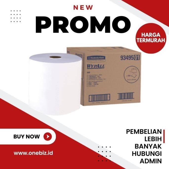 NEW WYPALL X60 93495 Wipers, jumbo roll, 900 sheets per roll