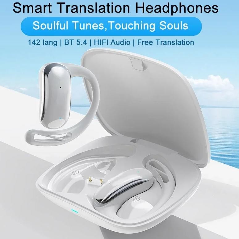 

T25 Intelligent Translation Earphones Translate 142 Languages Bluetooth Wireless Simultaneous Translation Earphones