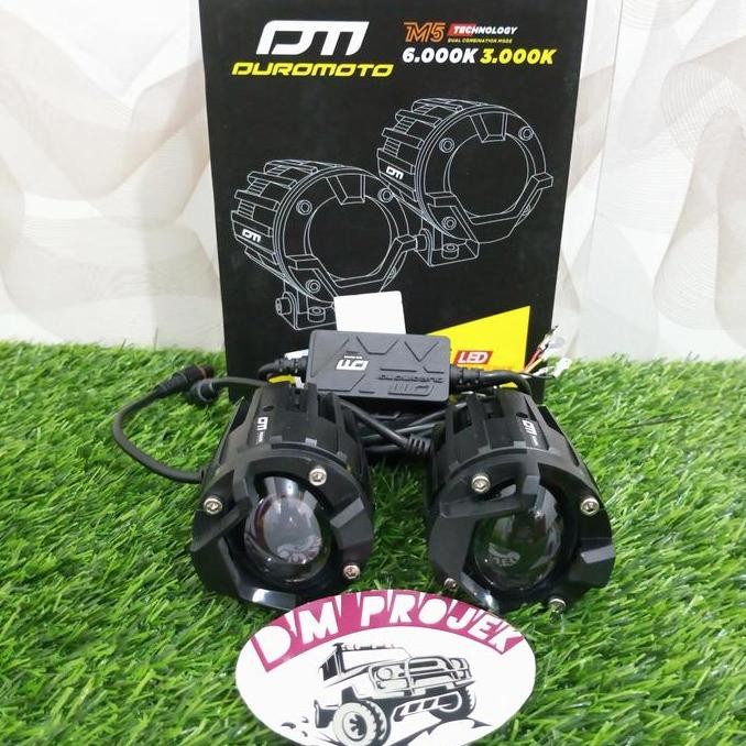 DUROMOTO M5 LAMPU TEMBAK MOTOR MOBIL MINI LASER