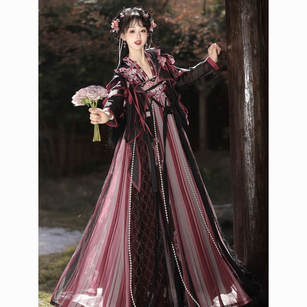 Original New Style Chinese Embroidered Tang Beizi Qi Spring Summer Edition