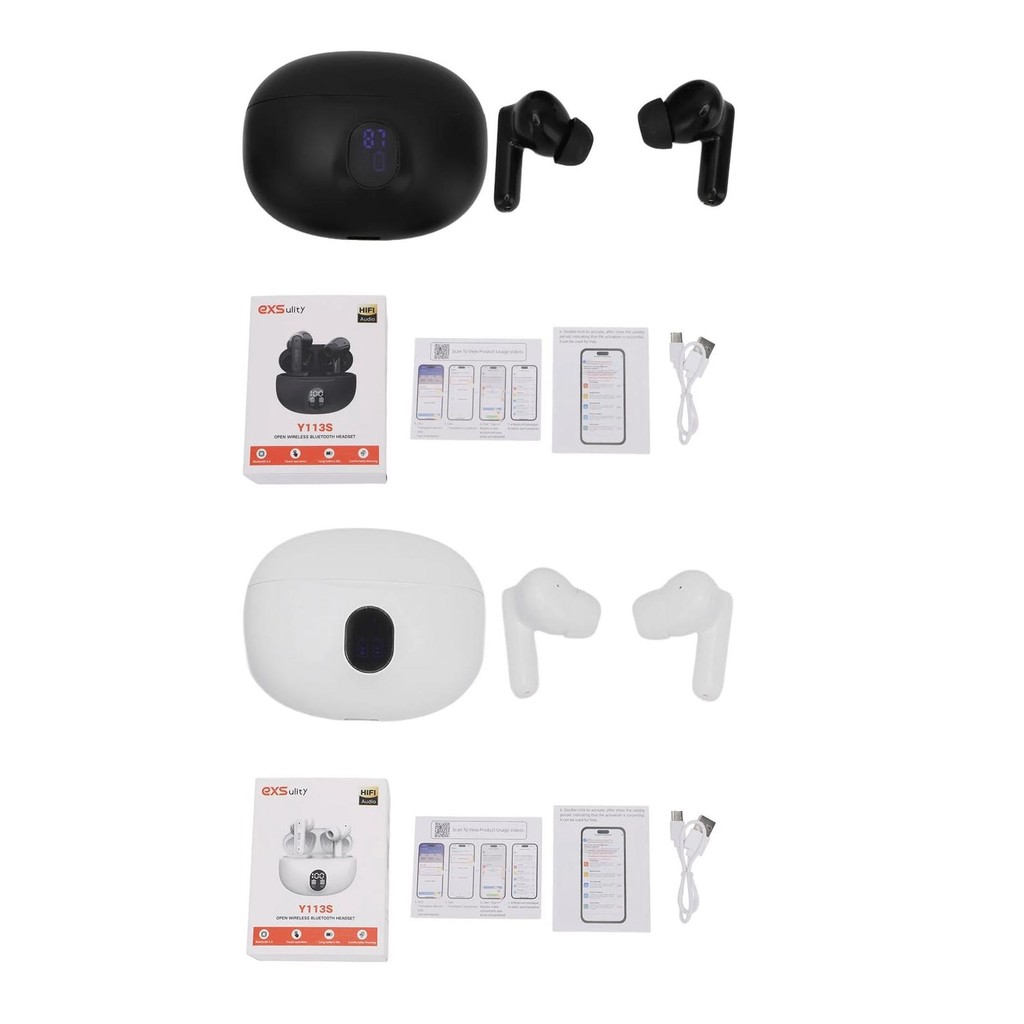 

Translation Earbuds Bluetooth 5.4 Language Translator Earbuds Real Time Touch Mode Fast 144 Languages Support for Travel