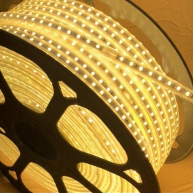 Lampu Led Strip Selang 2835 Smd 120 Led 50 Meter 50 M Warm White