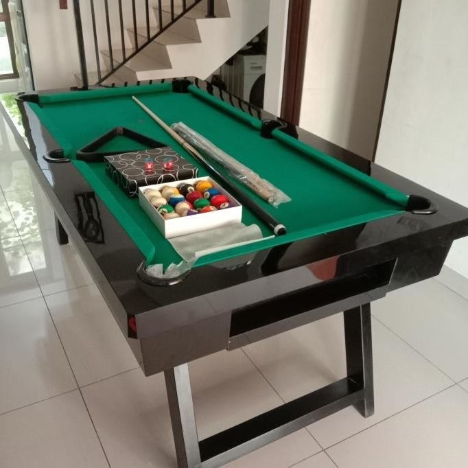 Murah Billiard Dinner table. meja billiard 2 in 1. meja billiard 5 feet, 6 feet dan 7 feet Non COD