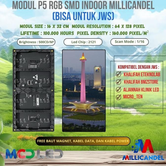 Led Panel Modul Modul P5 Rgb Smd Full Color Indoor