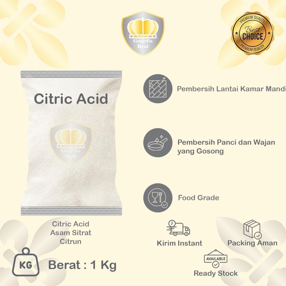 

CITRIC ACID 1 KG/ ASAM SITRAT 1 KG/ CITRUN 1 KG/ SITRUN 1 KG/ SITRIK 1 KG/ CITRIC MONOHYDRATE 1 KG