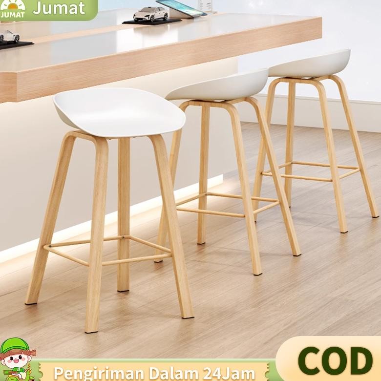 Kursi Cafe Kursi Bar Hidrolik Kayu Kursi Minimalis Kursi Bar Kursi Tinggi Kursi Makan Furniture Mode