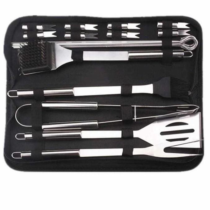 Perlengkapan Alat Masak Bbq 1 Set Grilling Tools Utensil