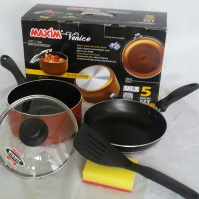 Maxim Teplon Vanice Set |Alat Masak