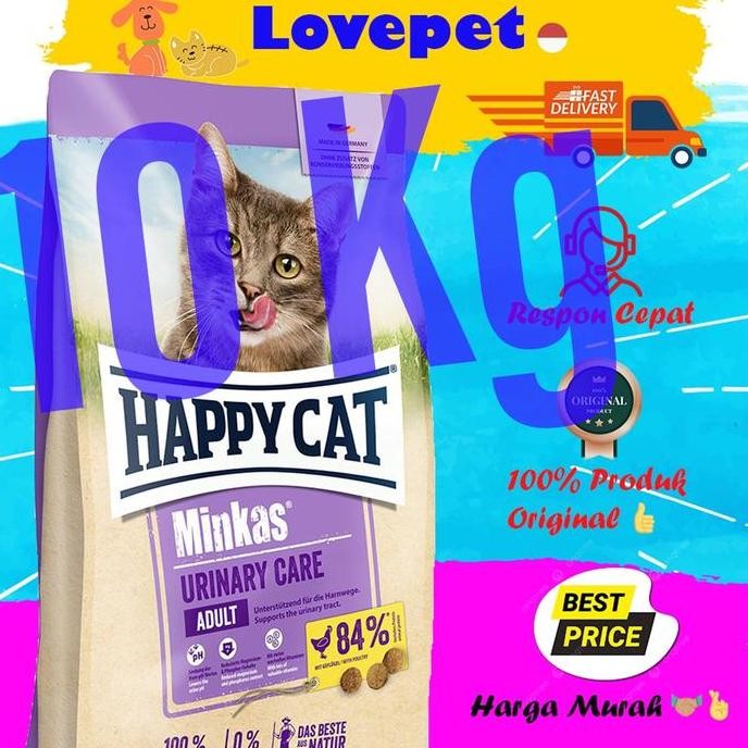 TERMURAH - Happy Cat Minkas Urinary 10 kg/Minkas urinary care 10kg