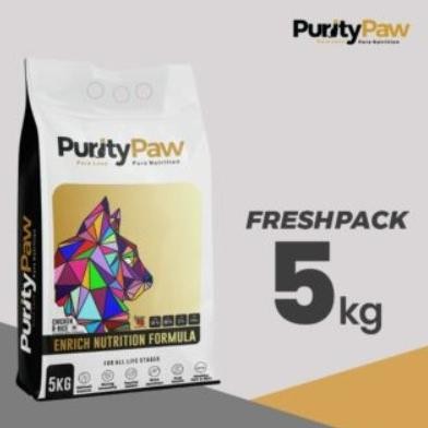 PURITY PAW Super Premium Cat Food 5KG  / All Life Stages / Makanan kucing Made in Europe