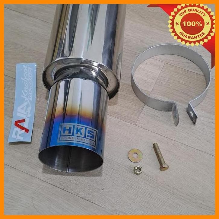 [R77] MUFFLER KNALPOT MOBIL HKS BABY BURN TIP